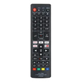 Kit 4 Controle Remoto Le7384 Smart Tv Compatível LG Samsung