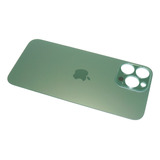 Refaccion Tapa Trasera Verde Cristal Para iPhone 13 Pro Max