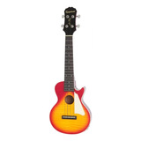 Ukelele Electroacústico Les Paul Heritage Cherry Sunburst