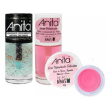 Kit Esmalte Anita Cera + Sérum Fortalecedor + Hidratante 