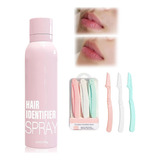 Hweilai Spray Identificador De Cabelo Para Barbear Facial,