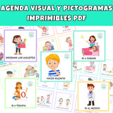 Autismo. Pictogramas Rutinas Diarias Imprimibles 