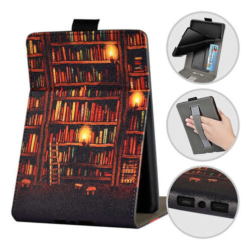 Funda Inteligente De 6,8 Pulgadas Para Kindle Paperwhite 5