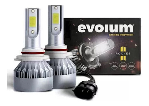 Kit Led Evolum Rocket C1 8500 Lumen 9006 36w