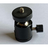 Micro Cabezal Ballhead Para Tripodes Camaras Video Accesorio