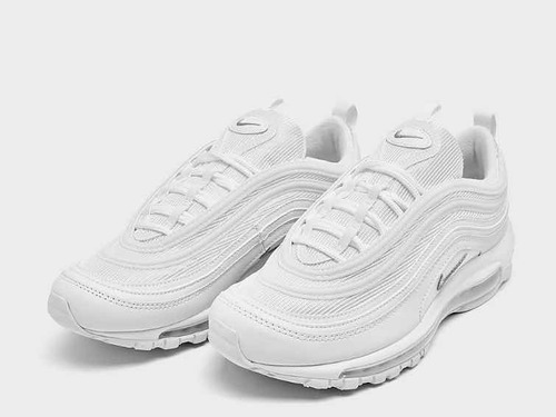 Nike Air Max 97 Triple White Original, Talla: 7 Usa - 25cm.