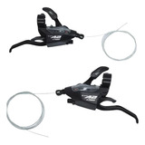 Kit Par De Shifter Manija Integrada Ltwoo 3x7 Simil Shimano 