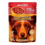Sachê Special Dog Cães  Adultos  Sabor Carne 100g