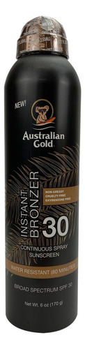 Australian Gold Sunscreen Spray Bloqueador Bronceador Spf 30