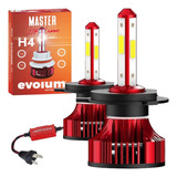 Kit Led Automotriz Focos 4 Caras Master Luz Blanca 22000lm