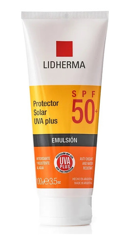 Lidherma Protector Solar 50 Maxima Proteccion Prueba D/agua