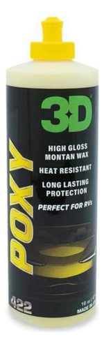 3d Poxy Cera Ultra Resistente Al Calor ¡alto Brillo! 16oz