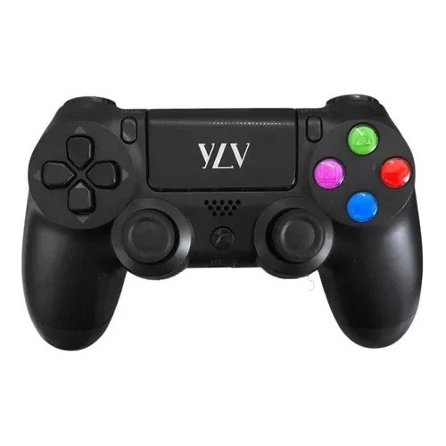 Controle Joystick Sem Fio Ylv Con-8243 Preto Compativel Ps4