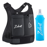 Zelvot Chaleco Para Correr Con Botella De Agua De 16.9 Fl Oz