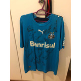 Camisa Grêmio 2006 Autografada Pelo Elenco