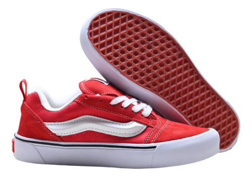 Vans Knu Skool Tenis Informal Cómodo Versátil Ligero Exteriores Para Hombre Y Mujer