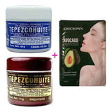 Crema Tepezcohuite Manchas Acné 120g Dia Y Noche + Mascarill