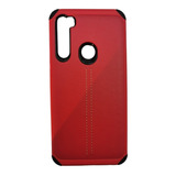 Funda Tpu Tipo Piel Para Xiaomi Redmi Note 8 Con Cristal