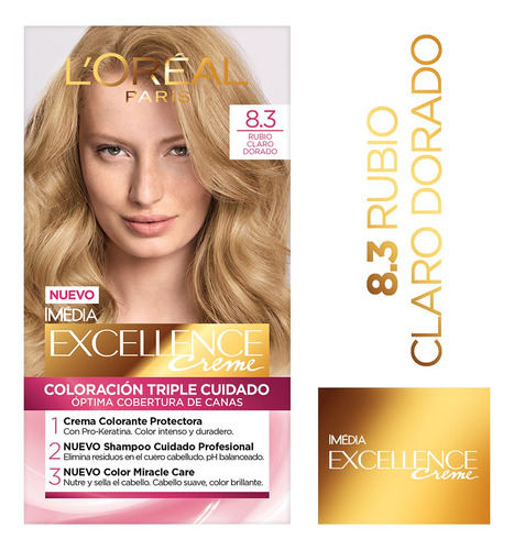 Tintura Permanente Excellence Creme Loreal Paris X 47 Gr