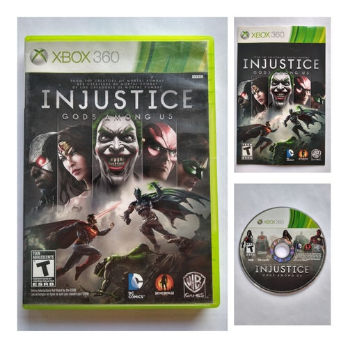 Injustice Gods Among Us Xbox 360 - En Español