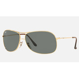 Gafas De Sol Ray Ban Rb3267 Aviador De Metal Montura Dorada