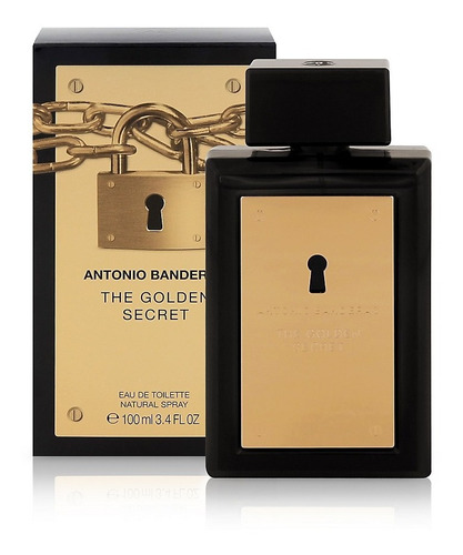 Perfume Golden Secret Men X 100ml Antonio Banderas Original