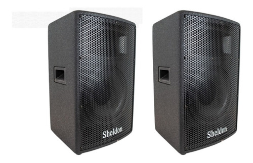 2 Caixas Ativas Sheldon Shb 3800 100w C/ Bluetooth/usb 