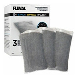 Fluval Carbón Activado Pack X 3 135gr Clarifica C/red Delnon