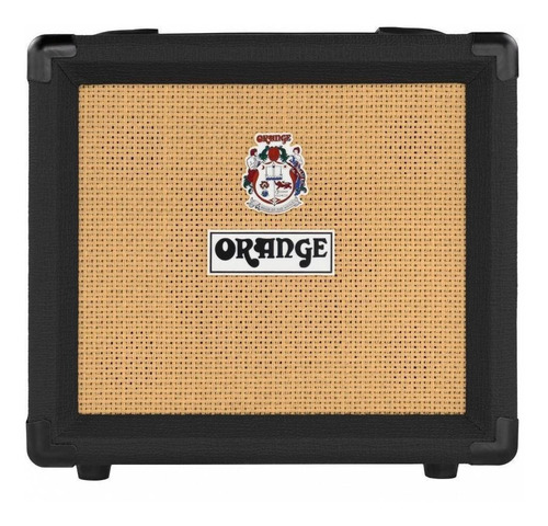 Amplificador Orange Crush 12 Transistor Para Guitarra De 12w Color Negro 220v