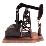 Miniatura De Metal Apontador De Lápis - Extração De Petróleo