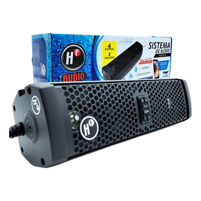Bocinabarra De Sonido Bluetooth Marina Cuatrimoto\u002Frzr Hfbar4 Negro | Meses sin interés