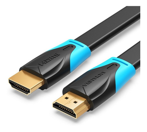 Cable Plano Hdmi 2.0 4k 60hz Hdr Arc 3 M 18 Gbps Vention