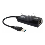 Adaptador Ethernet Usb 3.0 Usb A Red Irt