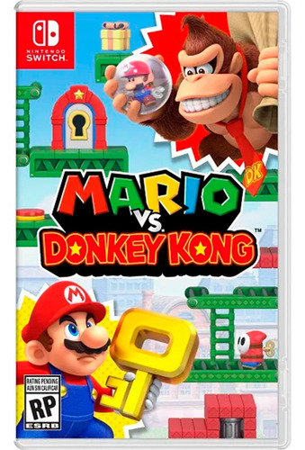 Jogo Mario Vs. Donkey Kong Nintendo Switch Mídia Física