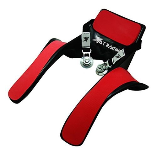 Protector Cervical Tipo Hans + Clips At Racing 