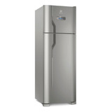 Geladeira Frost Free Electrolux Tf39 Inox Com Freezer 310l 220v