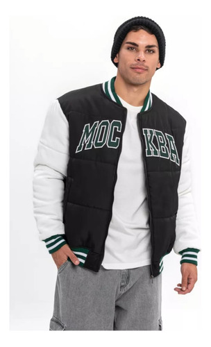 Campera Hombre Universitaria Farenheite By Mockba Marni