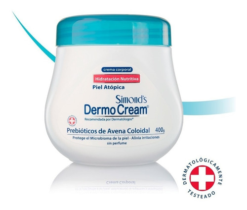  Crema Corporal   Piel Atópica Dermocream Pote 400g