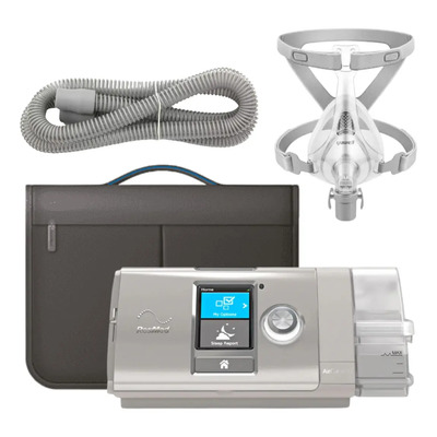 Bipap ResMed AirCurve 10 Automático con Humidificador y Mascarilla | MercadoLibre