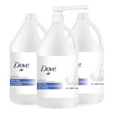 Gel De Ducha Dove Nutrición Profunda 3 Botellas De 5 Lts C/u