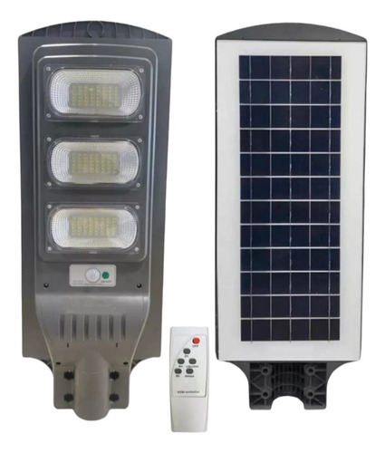 Lampara Solar Led 90w Luminaria Sensor Y Control Remoto