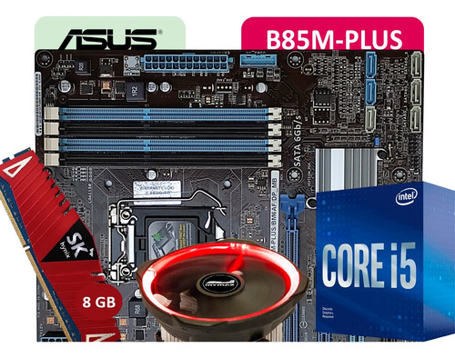 Kit Upgrade Gamer - I5 + Placa 1150 + 8gb Ram ( Nova )