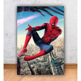 Cuadro Decorativo Spiderman Arte Moderno 28x41 Cm - 09