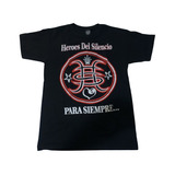 Playera De Rock Heroes Del Silencio Bunbury