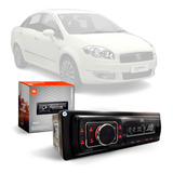 Aparelho Som Mp3 Rádio Am Fm Bt Usb Sd 4x20w Fiat Linea 