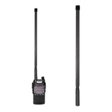 Antena Táctica Plana Plegable 48 Cms. Radios Baofeng Kenwood