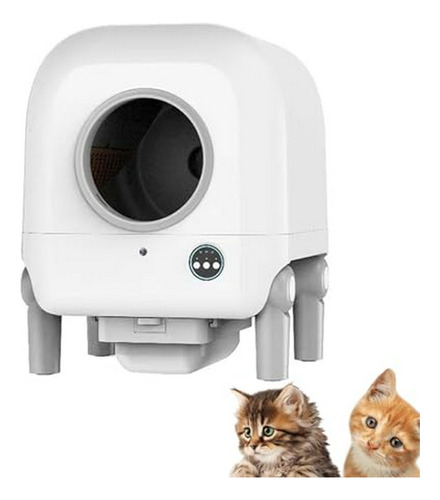 Arenero Automático Para Gatos Con App Y Control De Olores