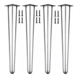 Patas Hairpin Legs Para Armar Muebles 74 Cm De Alto