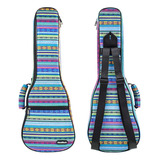 Funda De Ukelele Con Estilo Hawaiano , Azul