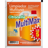 Limpiador Desodorante Pisos Multimax Diluir Sobre Caja 60un